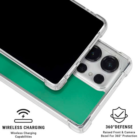 Saudi Arabia Soccer Flag Galaxy S25 Ultra Clear Case